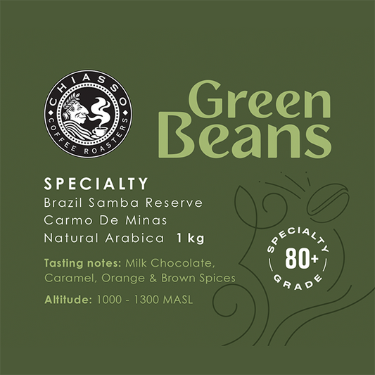 Brazil Samba Reserve Green Coffee Beans 1kg