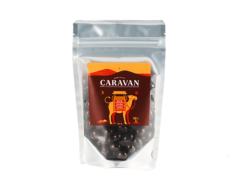Caravan Chocolate Coated Coffee Beans 150g