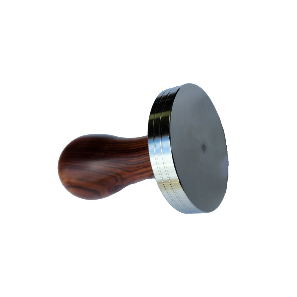 58mm Coffee Tamper – Wood Handle & Stainless Steel | Fits La Marzocco & E61 Espresso Machines