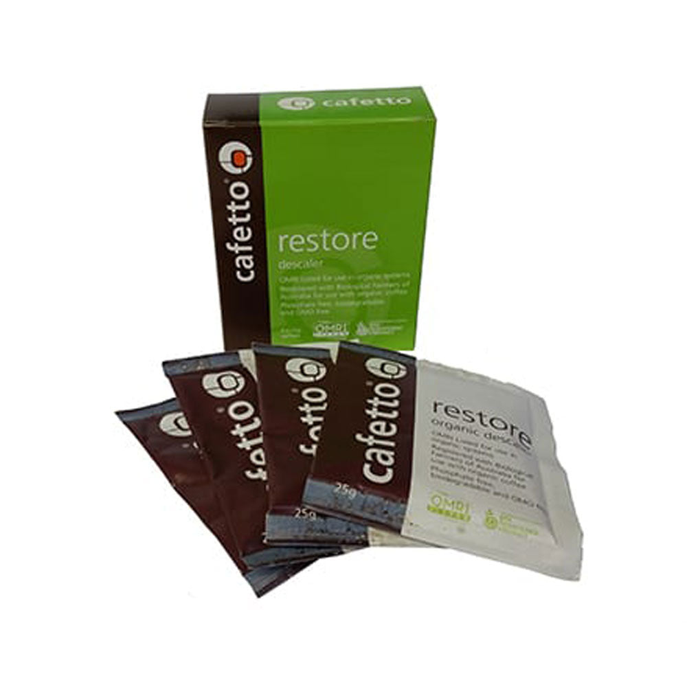 Cafetto Descale Powder Sachets 4 x 25 g