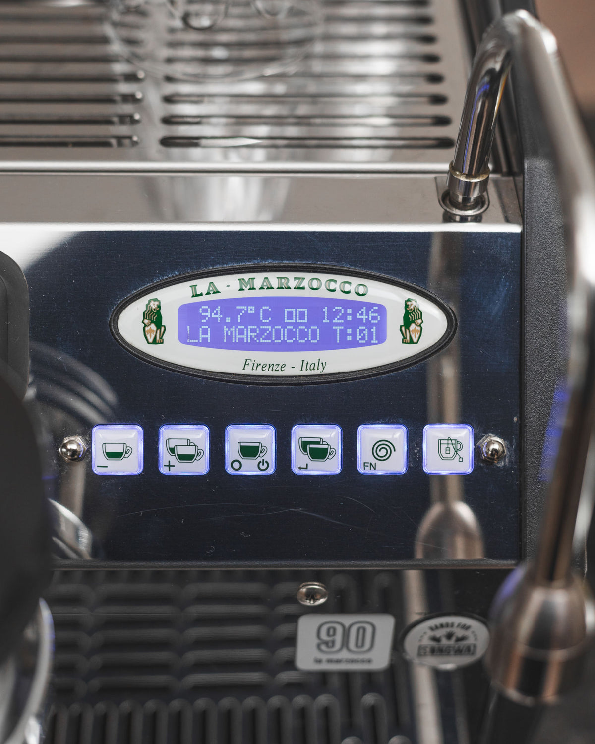 La Marzocco GS3 espresso machine detail