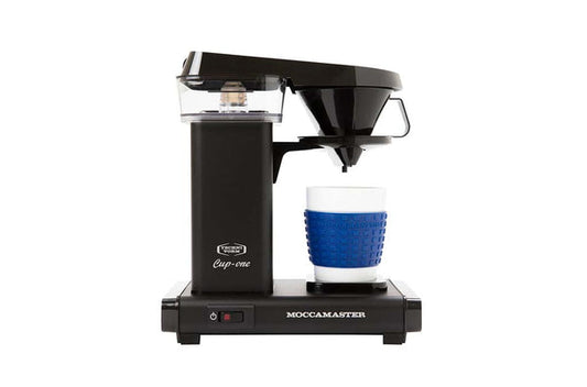 Moccamaster Cup-One single-cup coffee brewer in matt black