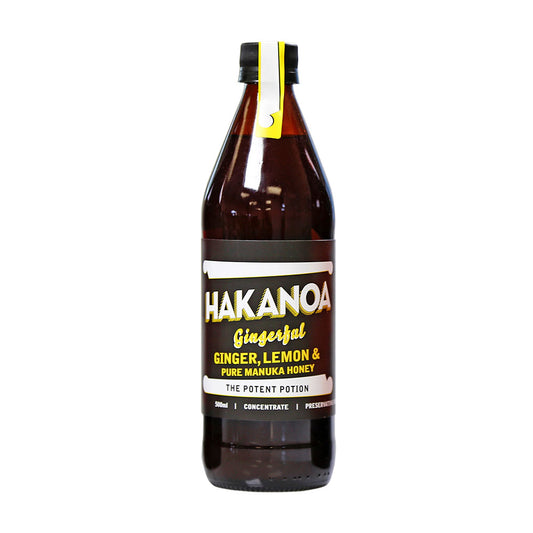 Hakanoa Ginger, Lemon & Manuka Honey 500ml