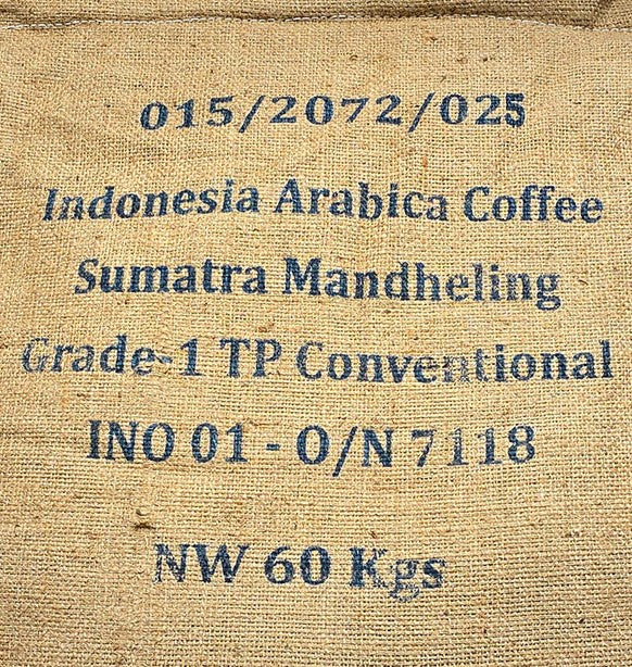 Indonesia Sumatran Green Coffee Beans 1kg