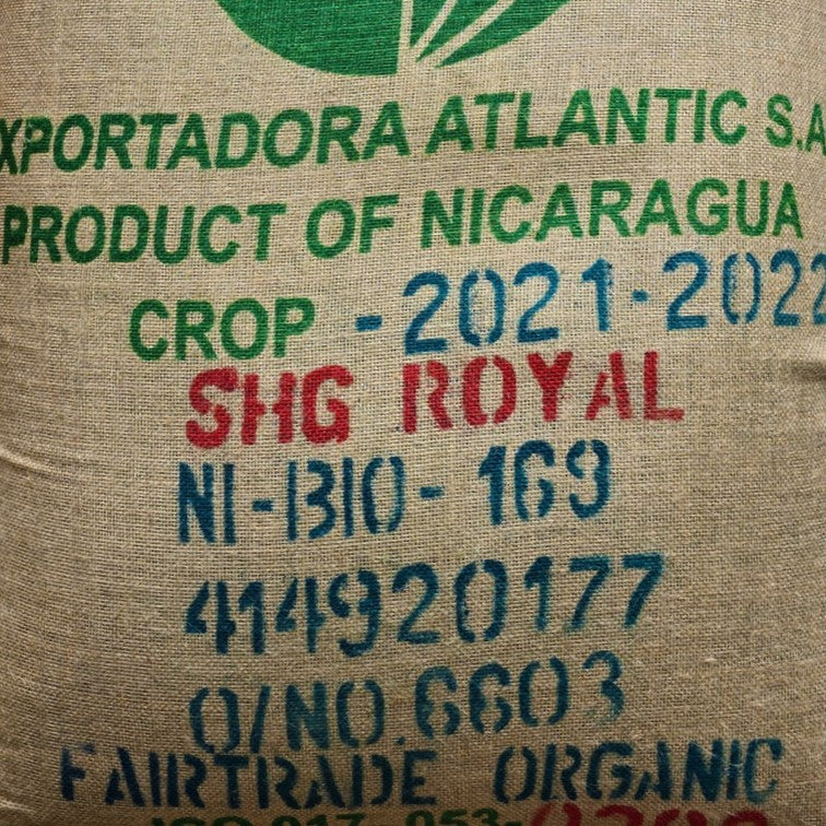 Nicaragua Organic Green Coffee Beans 1kg