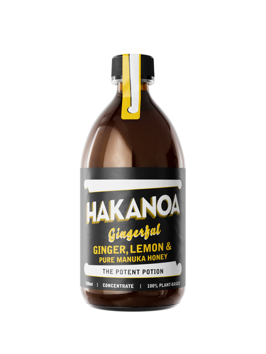 Hakanoa Ginger, Lemon & Manuka Honey 500ml