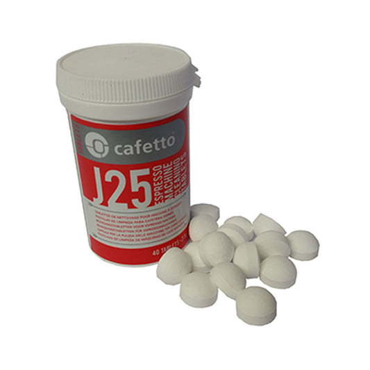 Cafetto J25 Espresso Machine Cleaning Tablets x40